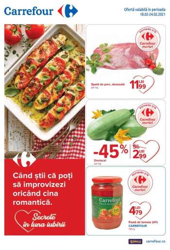 Cataloage Carrefour - 18.02.2021 - 24.02.2021.