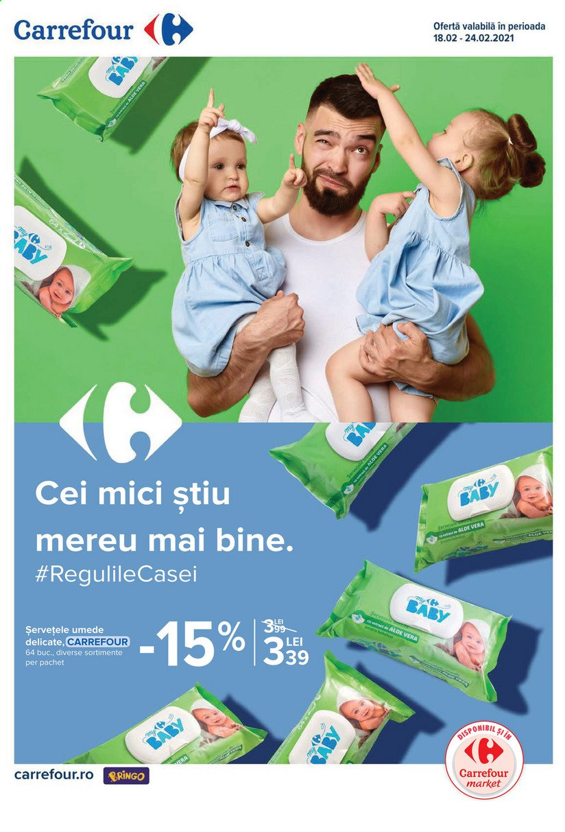 Catalog Carrefour - 18.02.2021 - 24.02.2021. Pagina 1