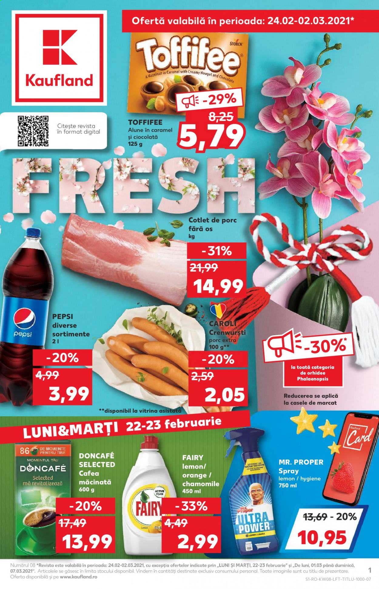 Catalog Kaufland - 24.02.2021 - 02.03.2021. Pagina 1