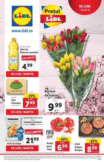Cataloage Lidl - 01.03.2021 - 07.03.2021.