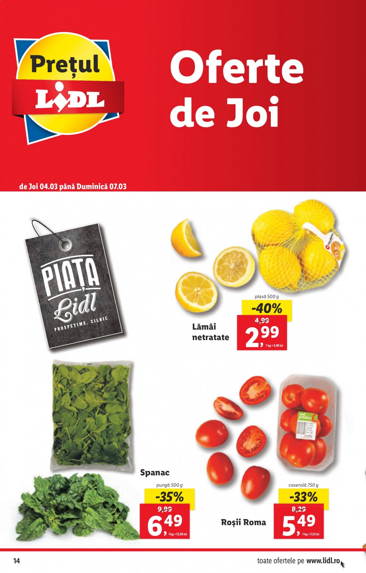 Catalog Lidl - 01.03.2021 - 07.03.2021. Pagina 14