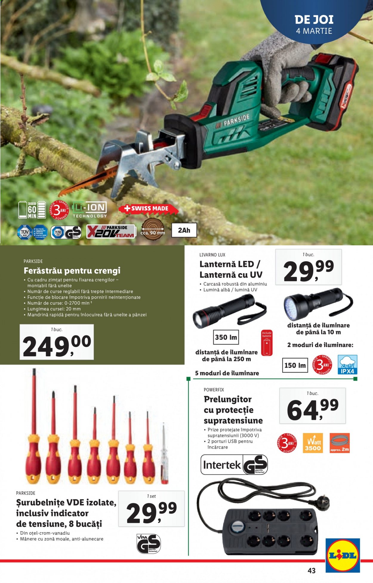 Catalog Lidl - 01.03.2021 - 07.03.2021. Pagina 43