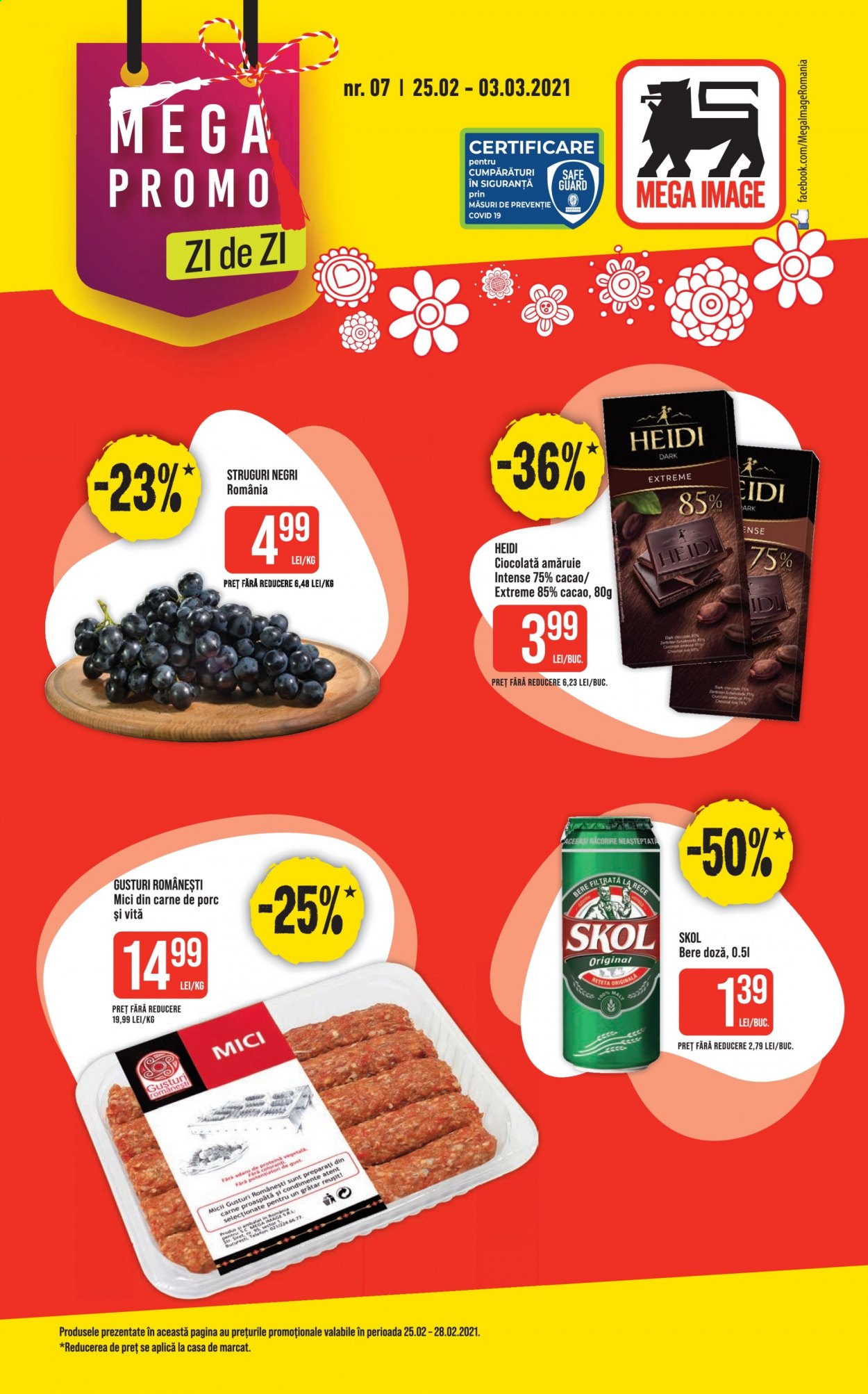 Catalog Mega Image - 25.02.2021 - 03.03.2021. Pagina 1