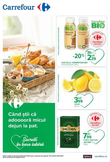 Cataloage Carrefour - 25.02.2021 - 03.03.2021.