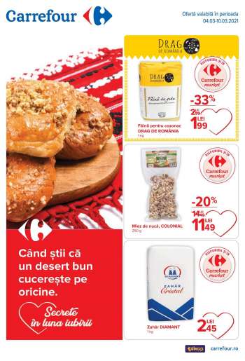 Cataloage Carrefour - 04.03.2021 - 10.03.2021.