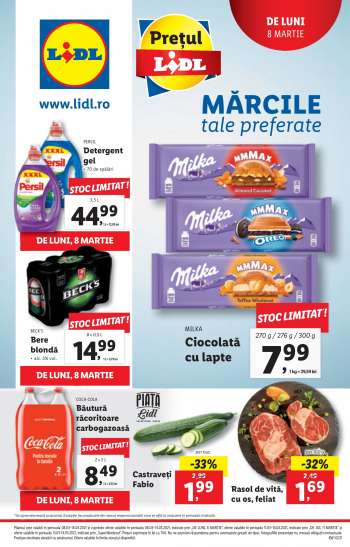 Cataloage Lidl - 08.03.2021 - 14.03.2021.