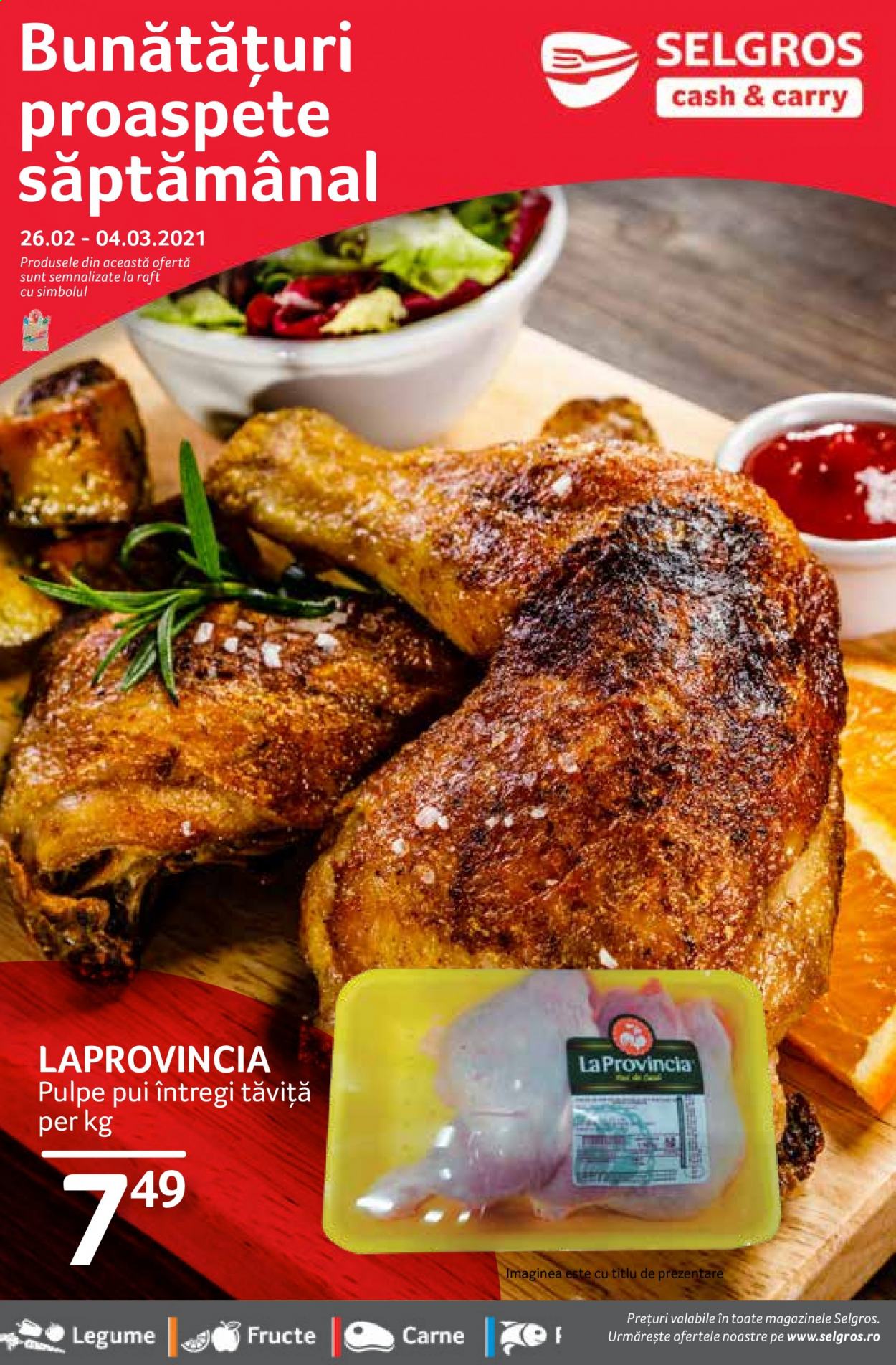 Catalog Selgros - 26.02.2021 - 04.03.2021. Pagina 1