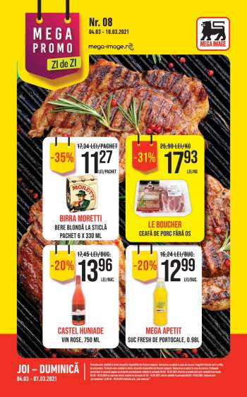 Cataloage Mega Image - 04.03.2021 - 10.03.2021.