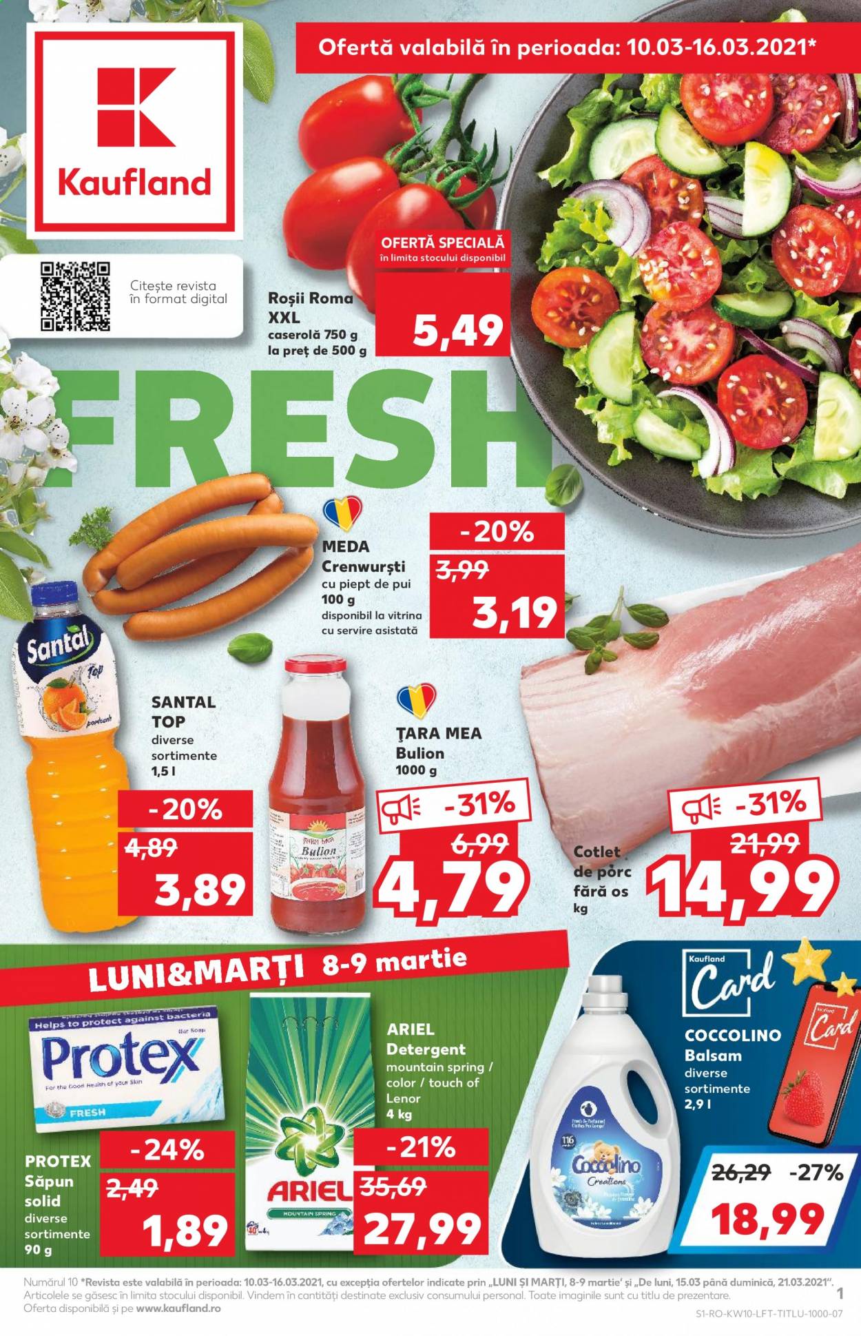 Catalog Kaufland - 10.03.2021 - 16.03.2021. Pagina 1