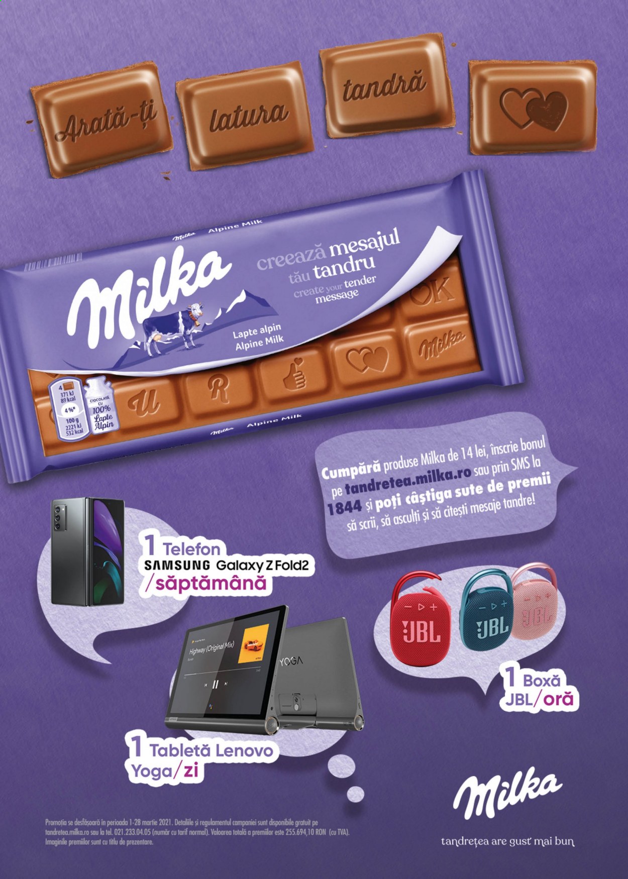 thumbnail - Cataloage Profi - 10.03.2021 - 23.03.2021 - Produse în vânzare - Milka, lapte, ciocolată. Pagina 14.