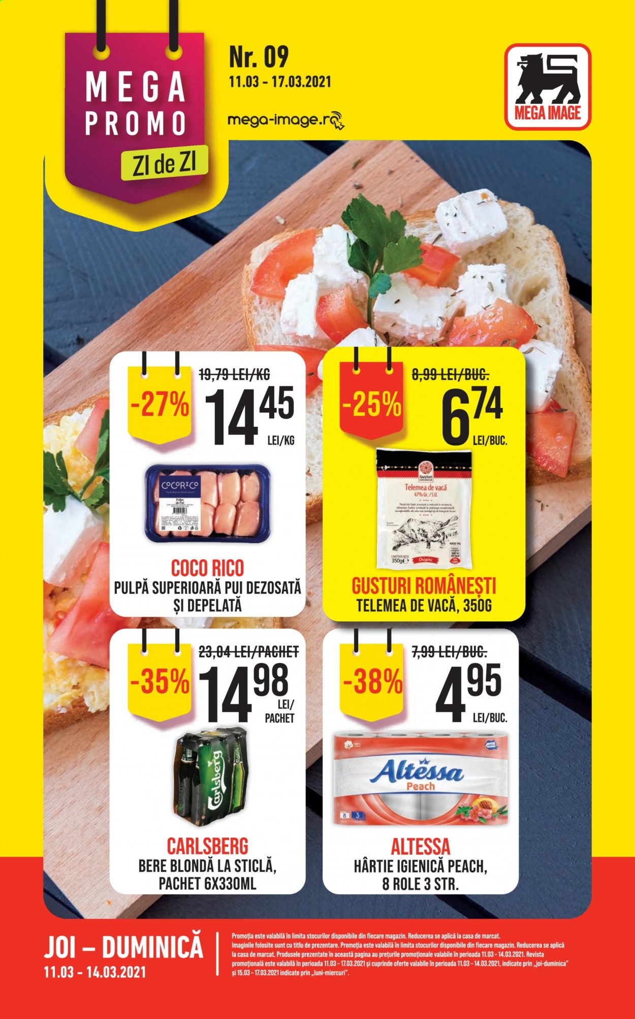 Catalog Mega Image - 11.03.2021 - 17.03.2021. Pagina 1