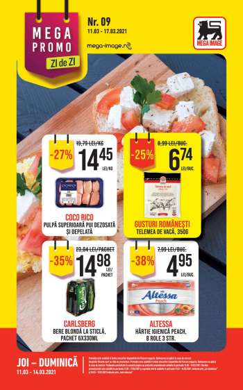 Cataloage Mega Image - 11.03.2021 - 17.03.2021.