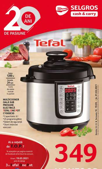 Cataloage Selgros - 19.03.2021 - 01.04.2021.