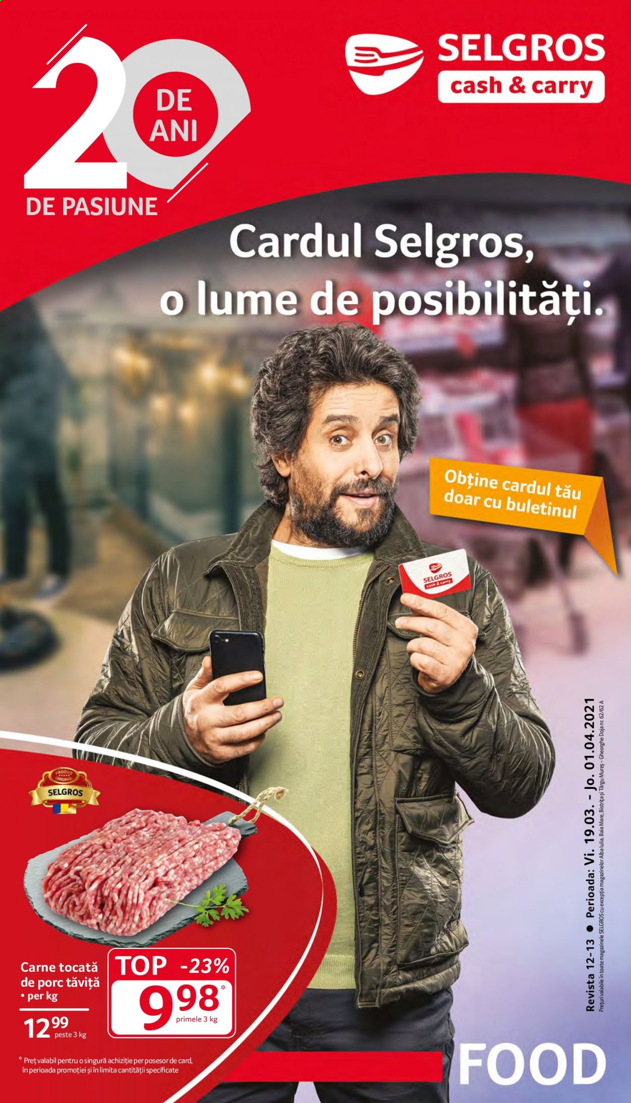 Catalog Selgros - 19.03.2021 - 01.04.2021. Pagina 1