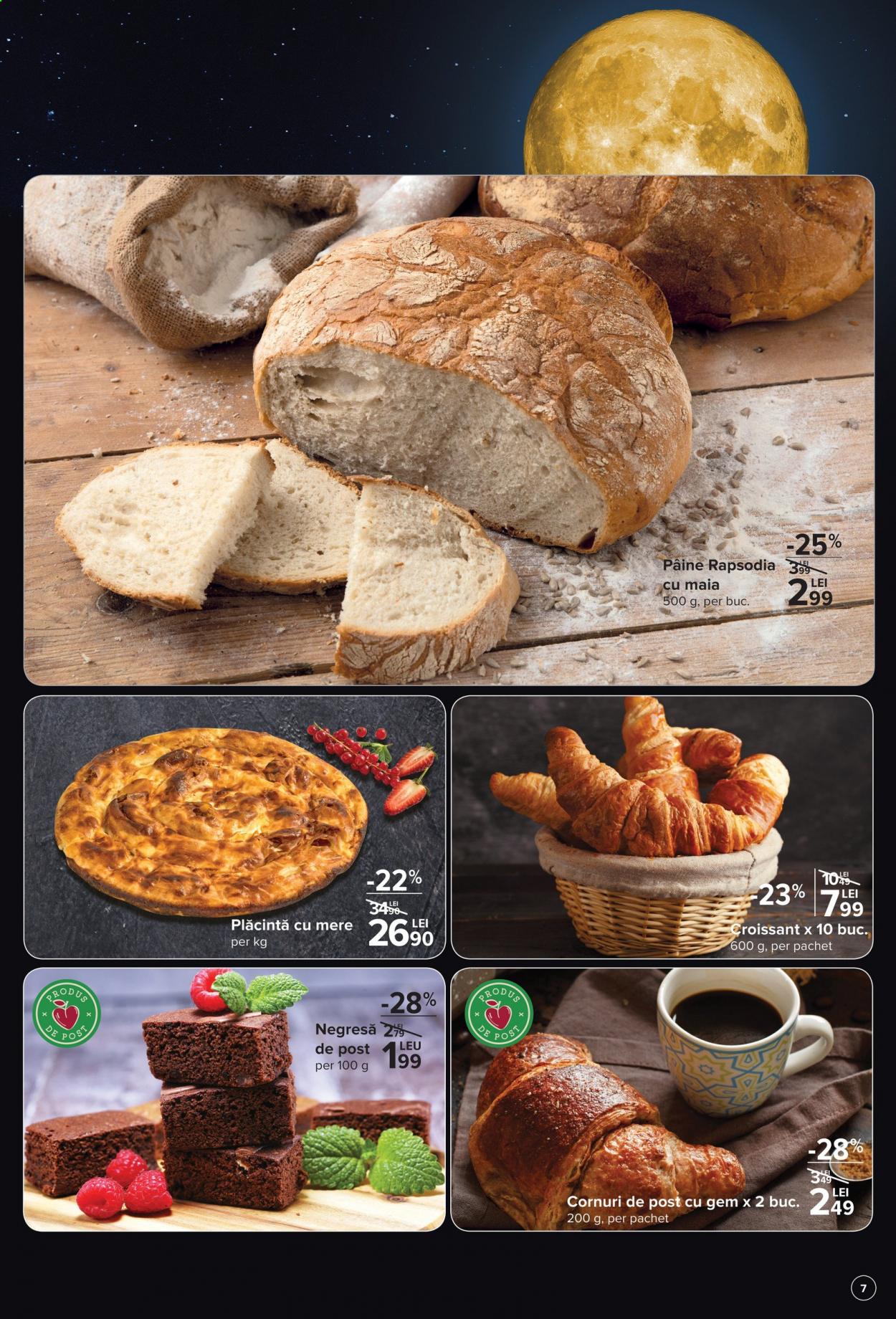 thumbnail - Cataloage Carrefour - 18.03.2021 - 24.03.2021 - Produse în vânzare - pâine, croissant, plăcintă. Pagina 7.