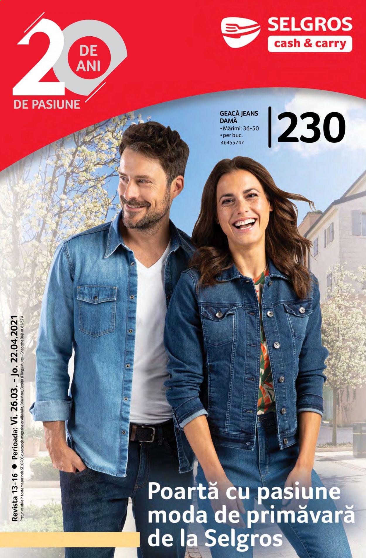 Catalog Selgros - 26.03.2021 - 22.04.2021. Pagina 1