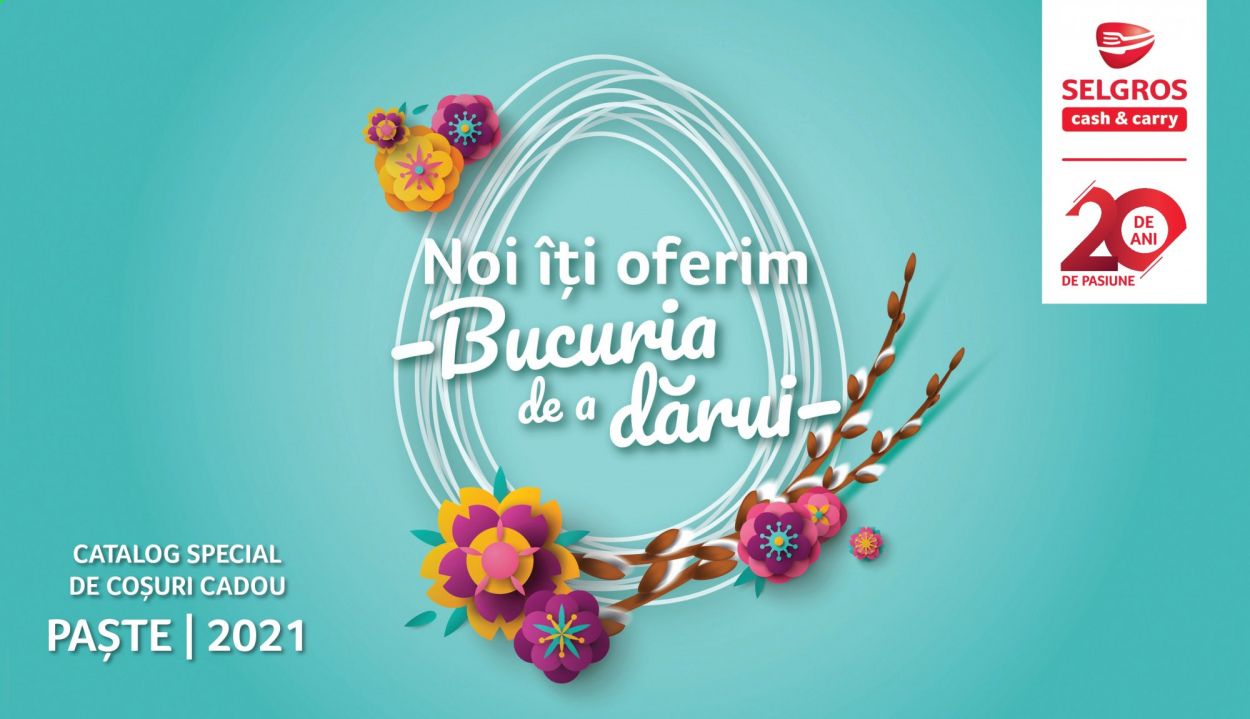 Catalog Selgros - 19.03.2021 - 02.05.2021. Pagina 1
