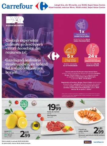 Cataloage Carrefour - 18.03.2021 - 07.04.2021.