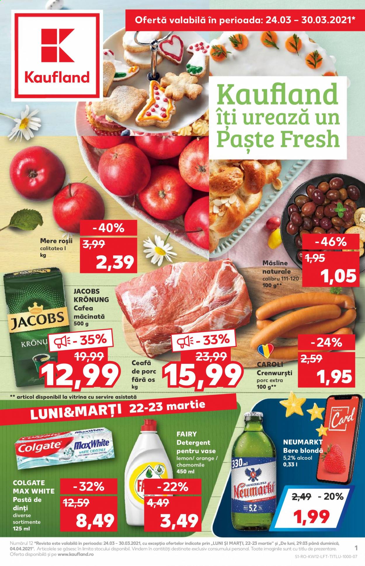 Catalog Kaufland - 24.03.2021 - 30.03.2021. Pagina 1