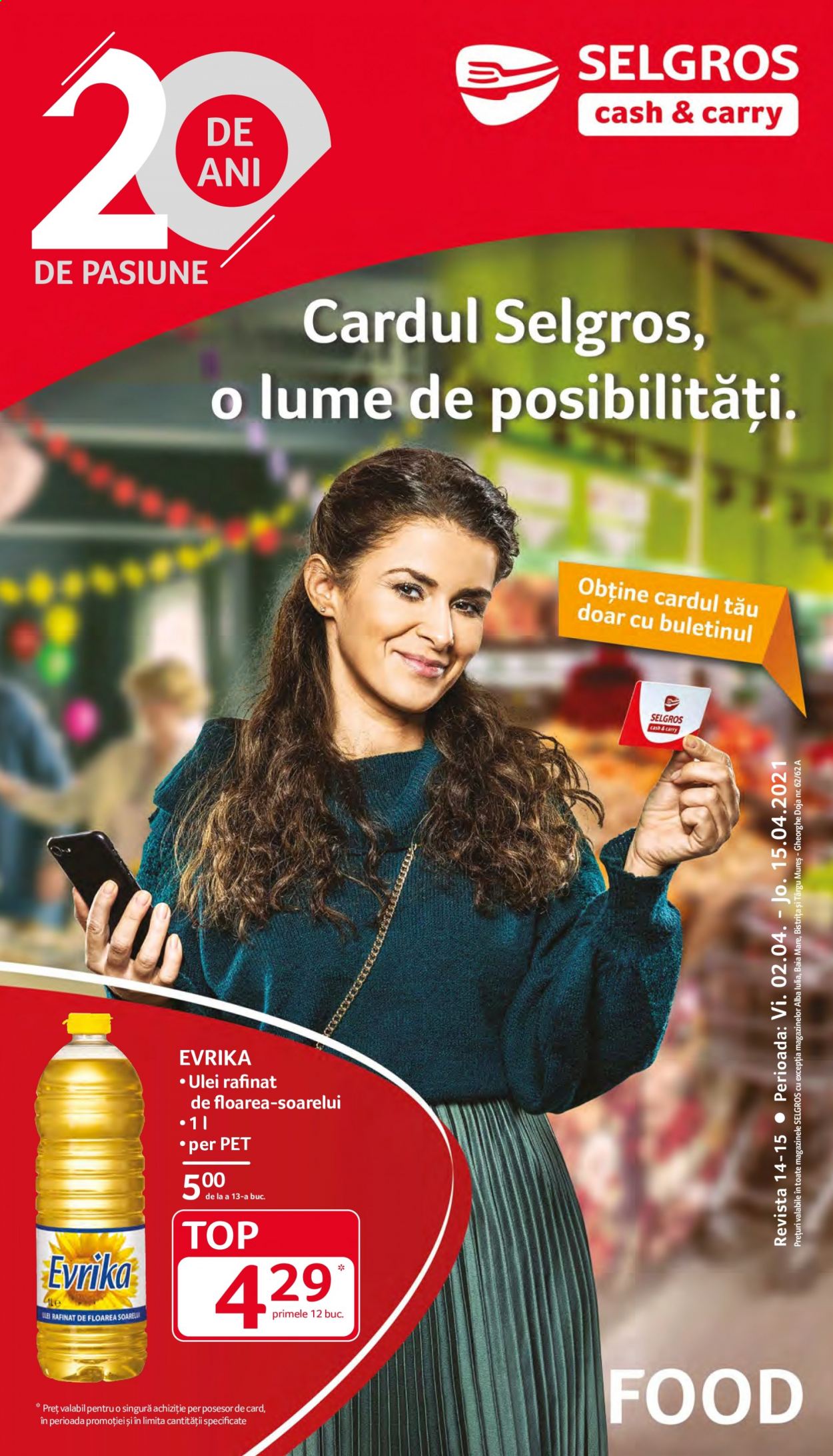 Catalog Selgros - 02.04.2021 - 15.04.2021. Pagina 1