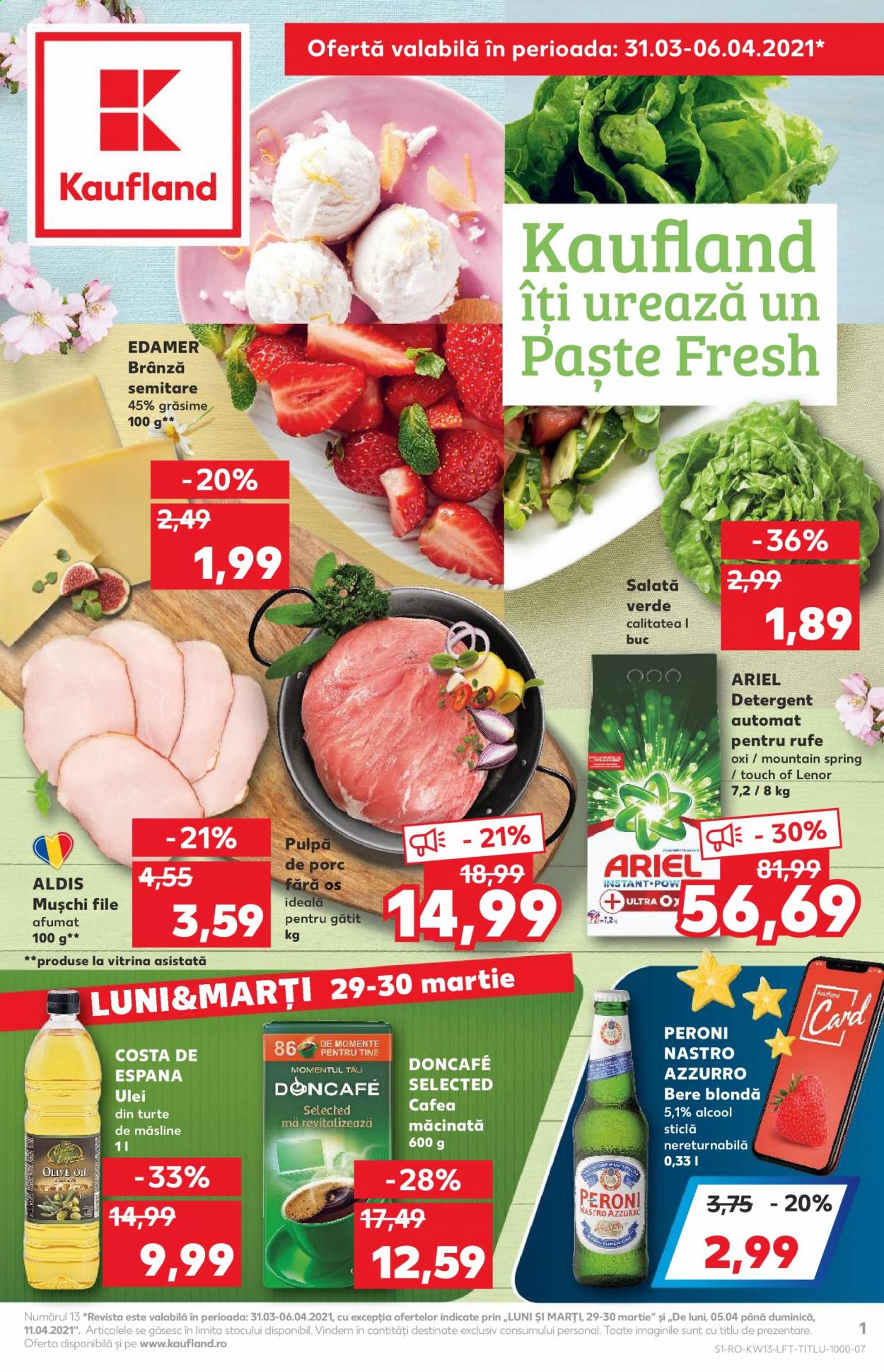Catalog Kaufland - 31.03.2021 - 06.04.2021. Pagina 1