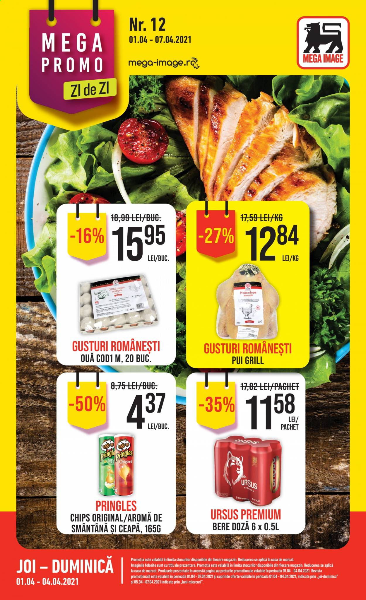 Catalog Mega Image - 01.04.2021 - 07.04.2021. Pagina 1