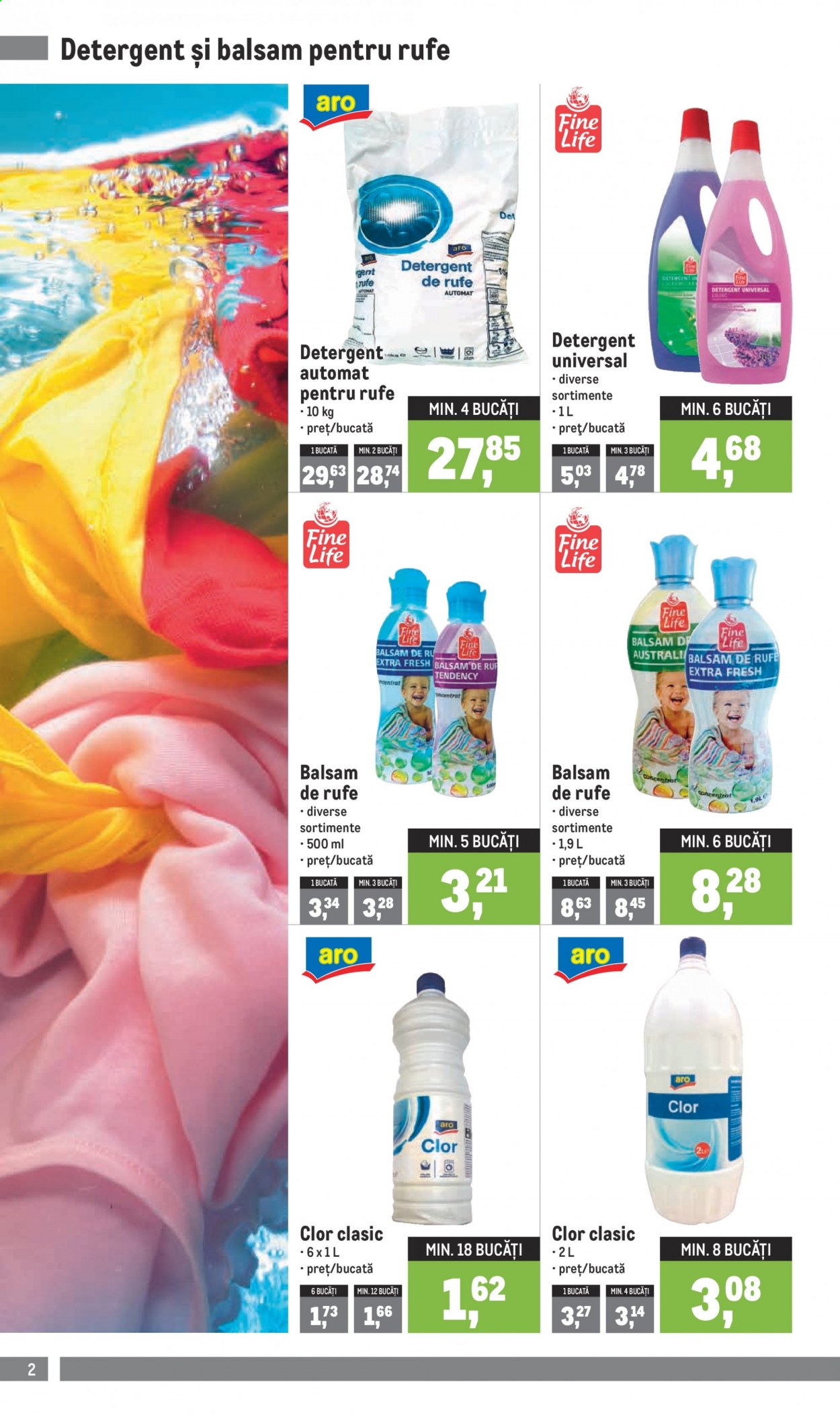 thumbnail - Cataloage Metro - 01.04.2021 - 03.05.2021 - Produse în vânzare - detergent, detergent automat, balsam de rufe. Pagina 2.