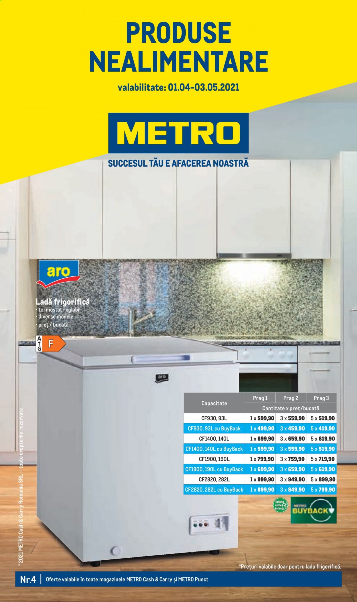 Catalog Metro - 01.04.2021 - 03.05.2021. Pagina 1