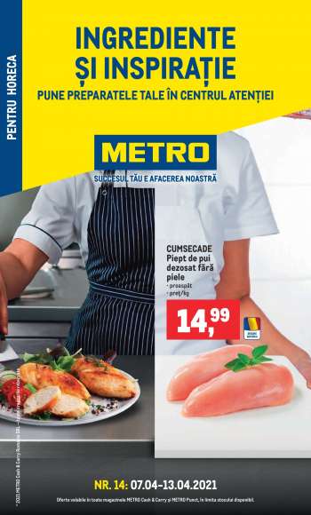 Cataloage Metro - 07.04.2021 - 13.04.2021.