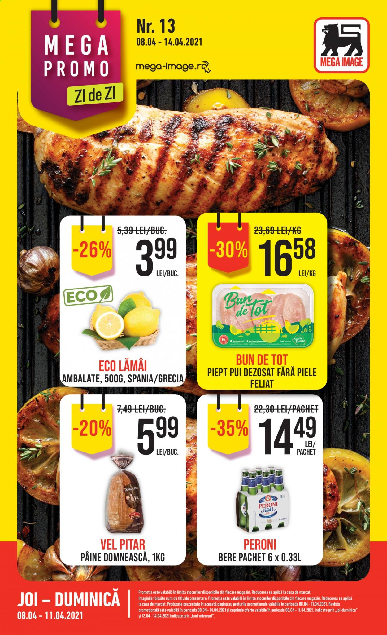 Catalog Mega Image - 08.04.2021 - 14.04.2021. Pagina 1