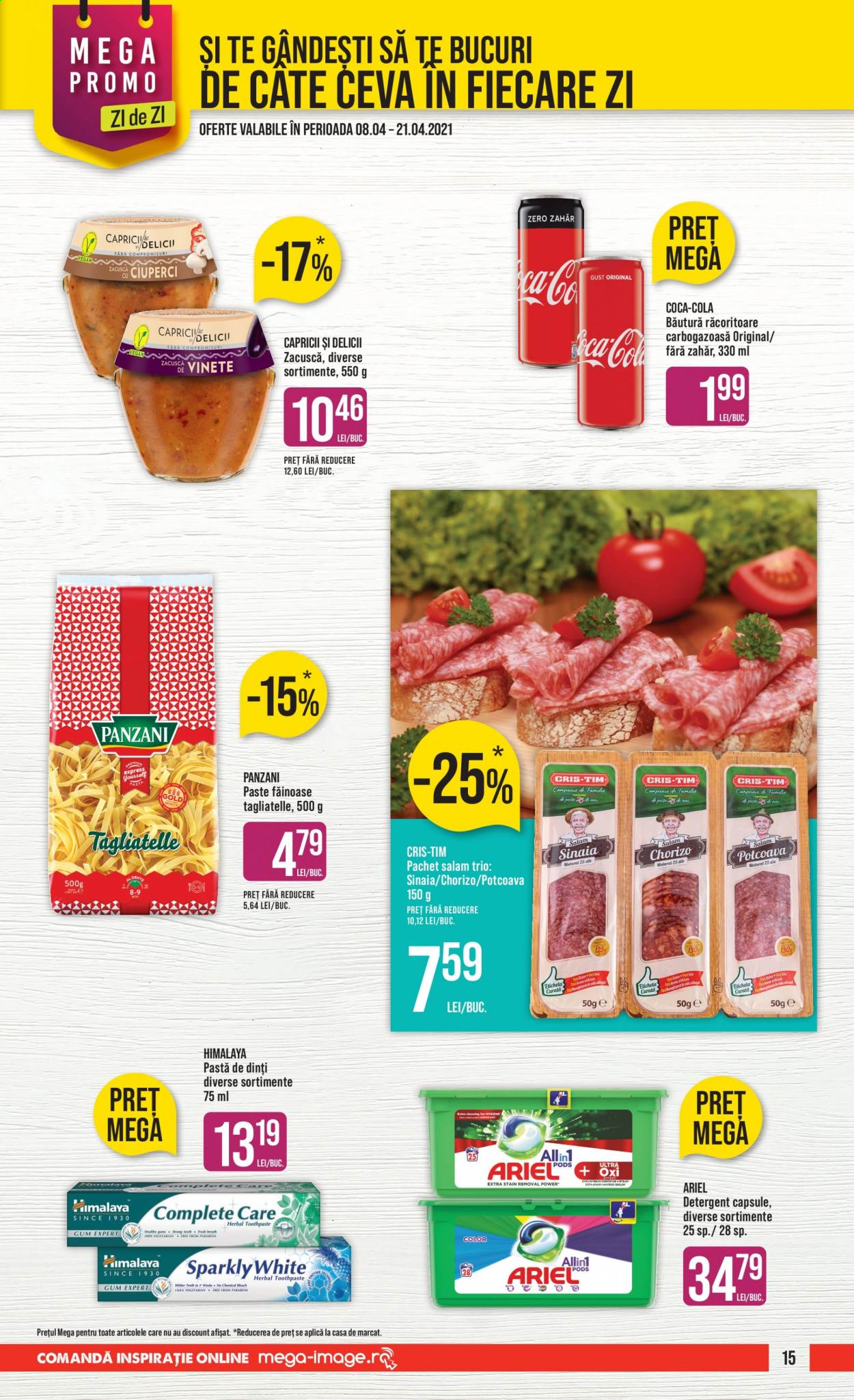 Catalog Mega Image - 08.04.2021 - 14.04.2021. Pagina 15