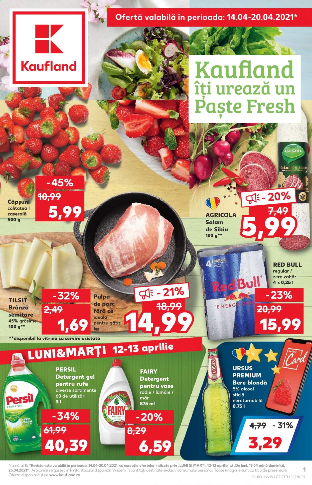 Catalog Kaufland - 14.04.2021 - 20.04.2021. Pagina 1