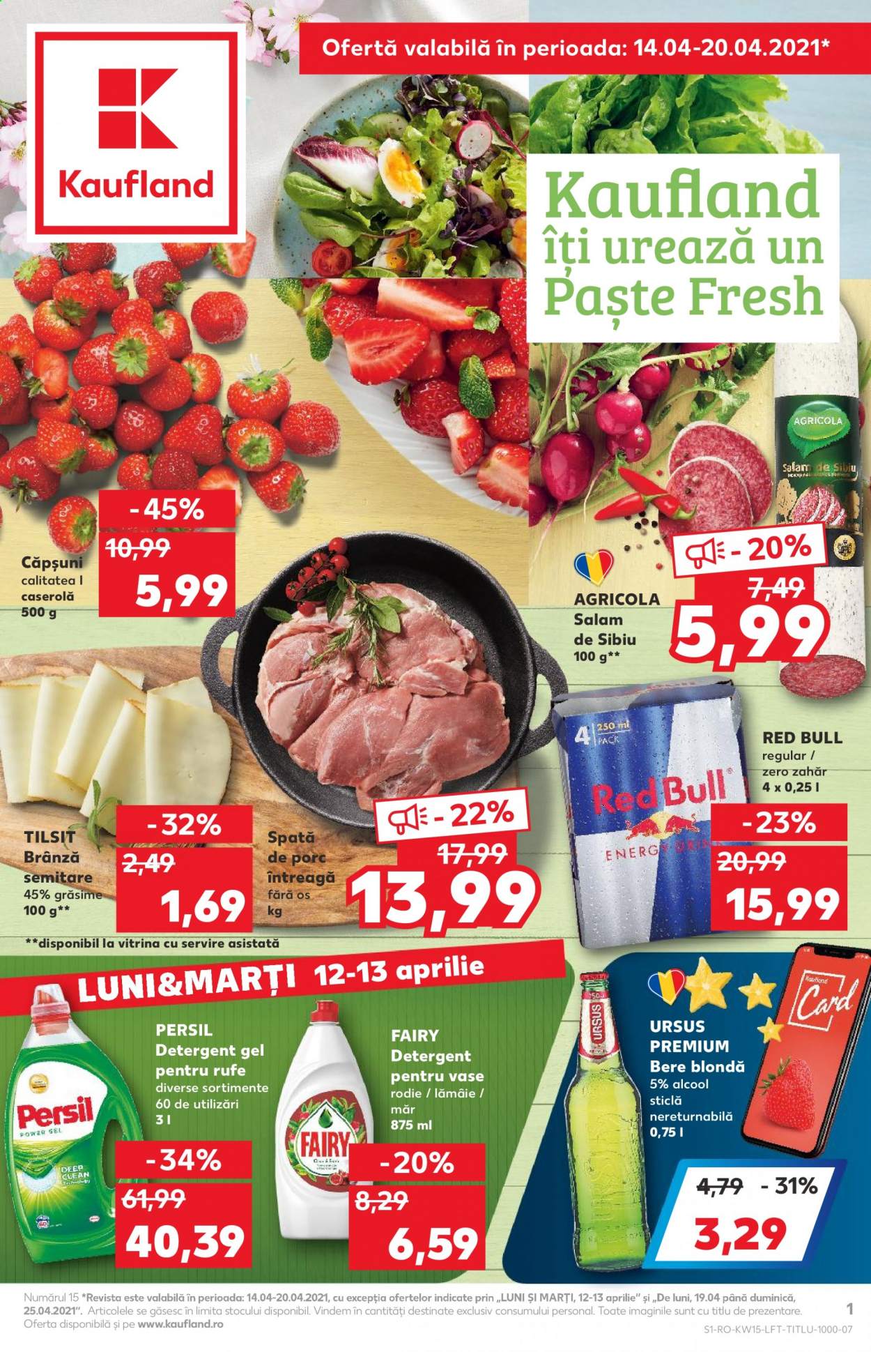 Catalog Kaufland - 14.04.2021 - 20.04.2021. Pagina 1