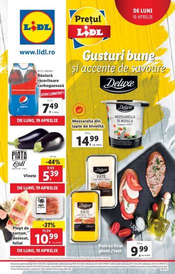 Cataloage Lidl - 19.04.2021 - 25.04.2021.