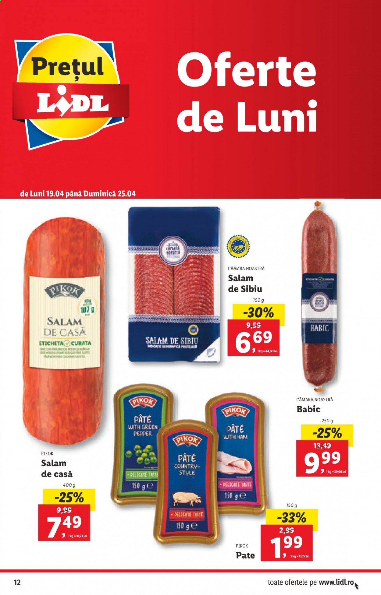 Catalog Lidl - 19.04.2021 - 25.04.2021. Pagina 12