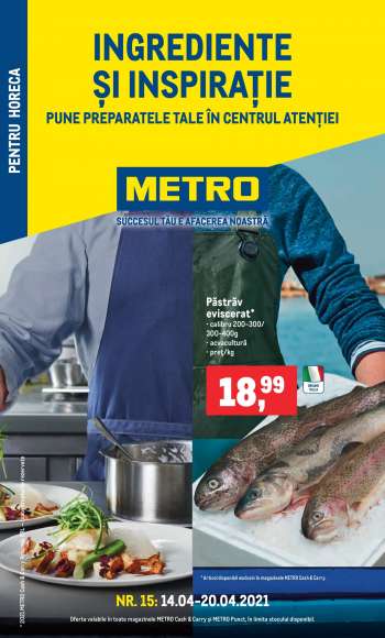 Cataloage Metro - 14.04.2021 - 20.04.2021.