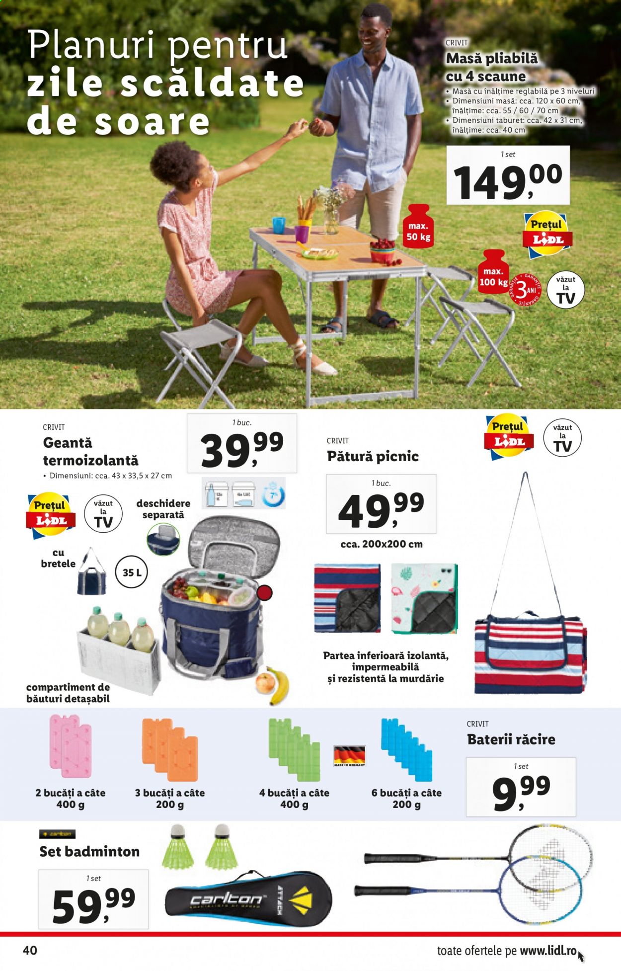 Catalog Lidl - 26.04.2021 - 01.05.2021. Pagina 40
