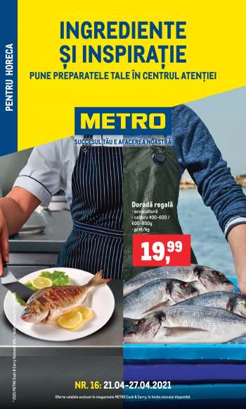 Cataloage Metro - 21.04.2021 - 27.04.2021.
