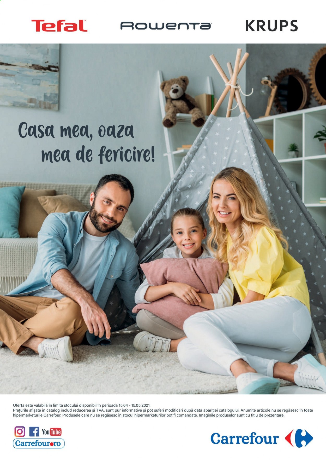 Catalog Carrefour - 21.04.2021 - 15.05.2021. Pagina 1