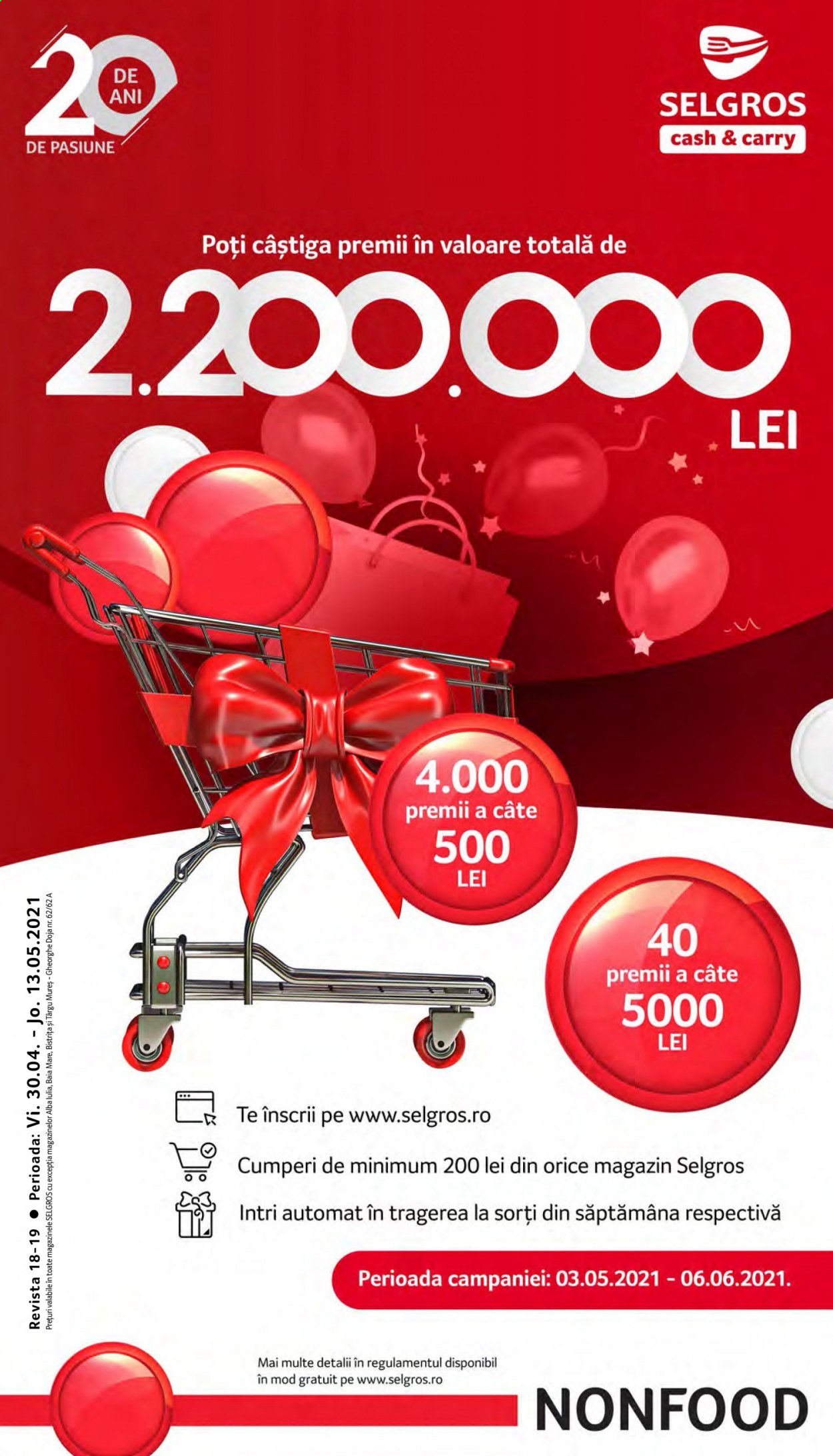 Catalog Selgros - 30.04.2021 - 13.05.2021. Pagina 1