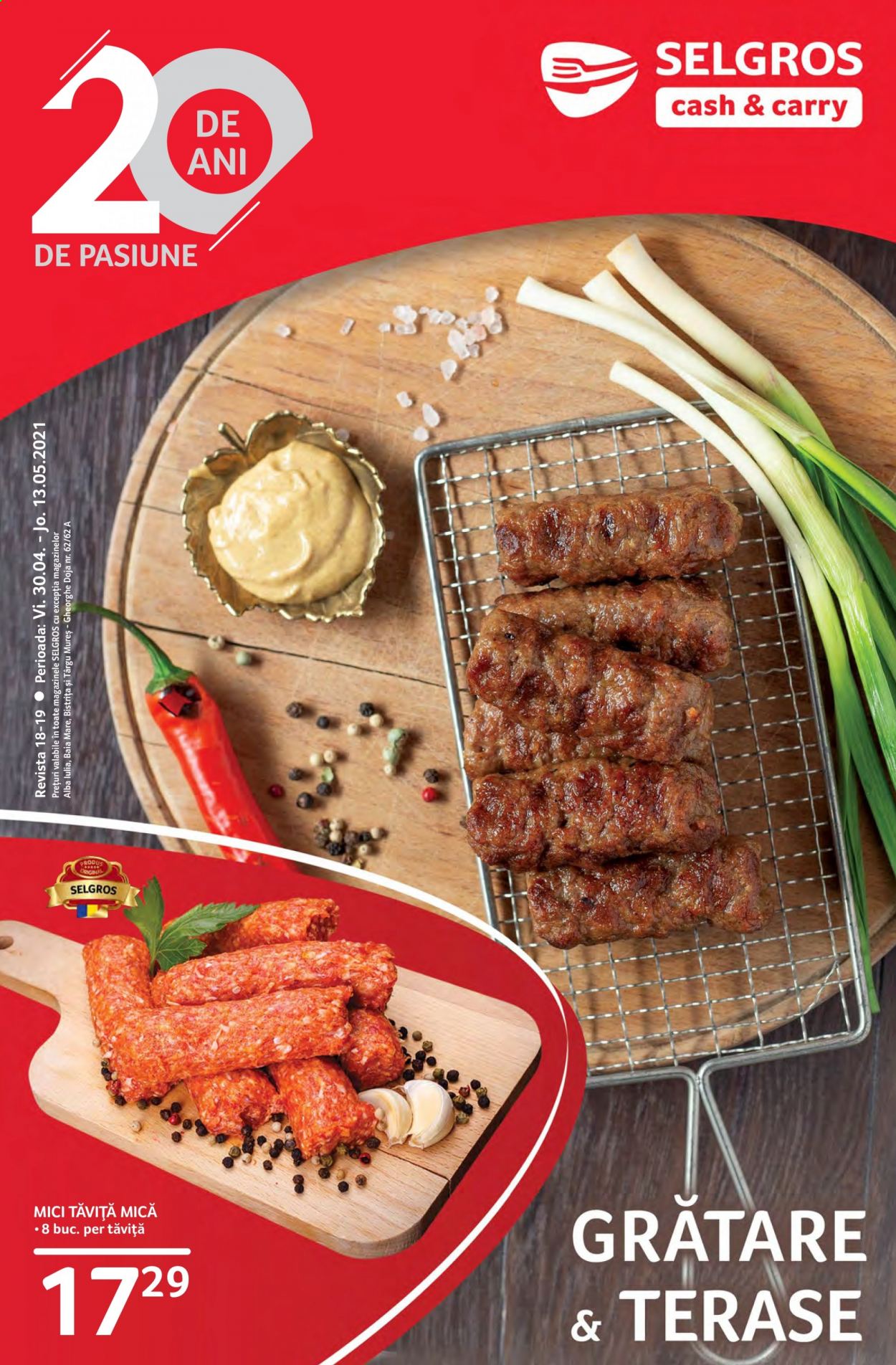 Catalog Selgros - 30.04.2021 - 13.05.2021. Pagina 1