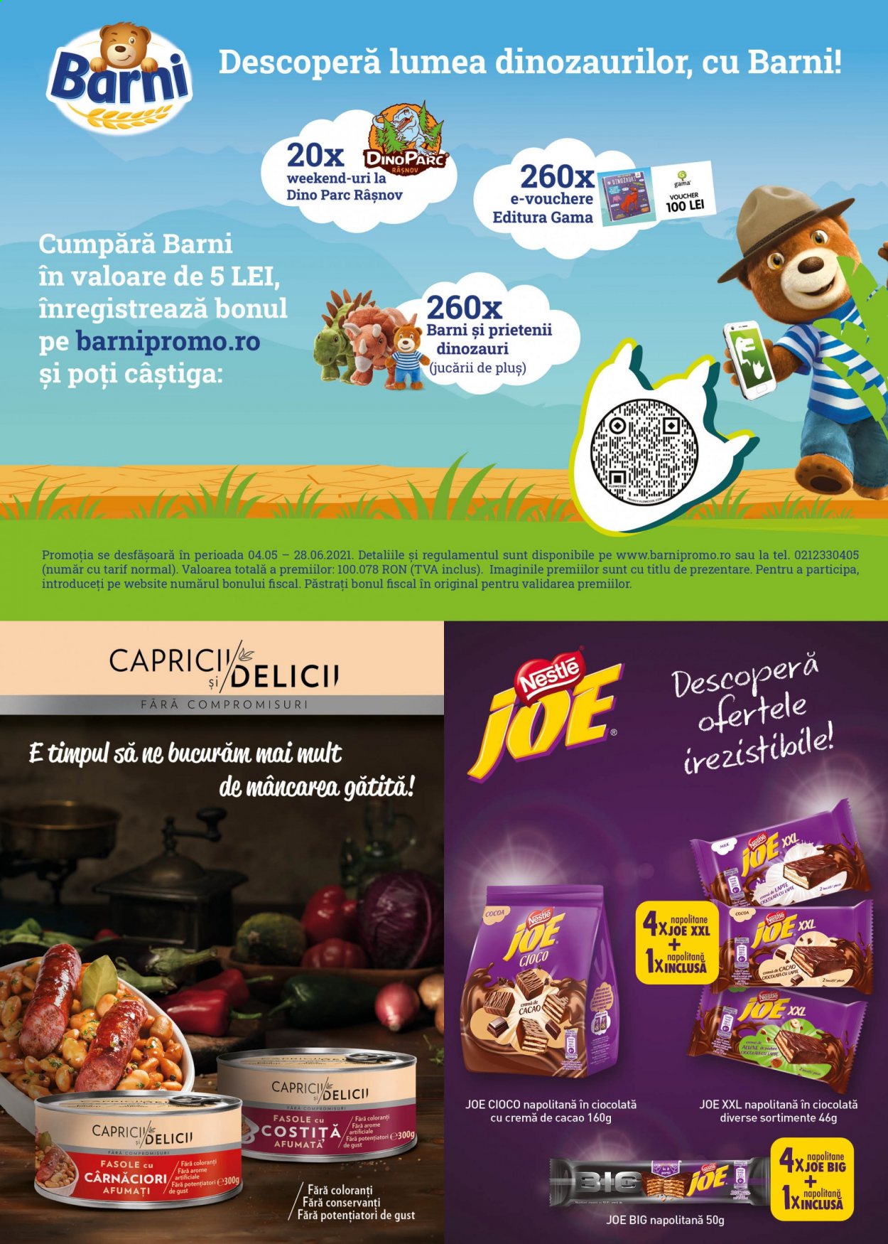 thumbnail - Cataloage Profi Loco - 05.05.2021 - 18.05.2021 - Produse în vânzare - cârnaţi, ciocolată, Barni, Nestlé, napolitane, fasole. Pagina 9.