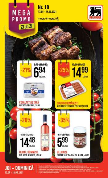 Cataloage Mega Image - 13.05.2021 - 19.05.2021.