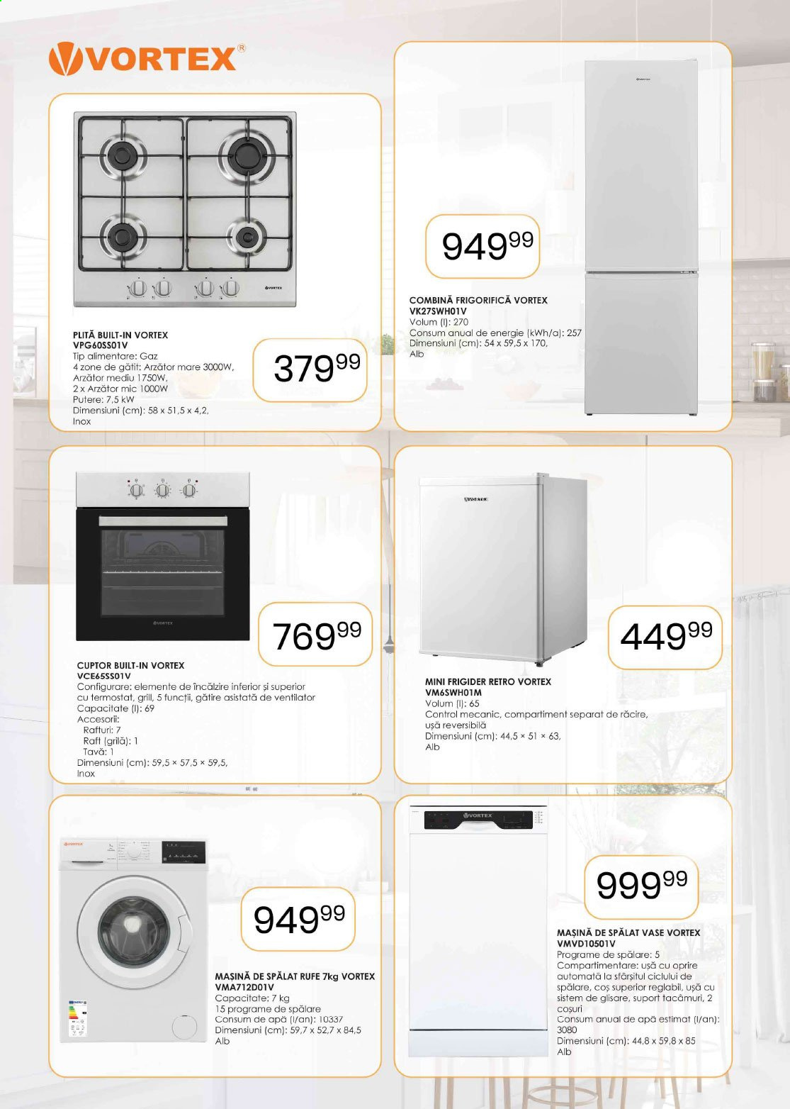 thumbnail - Cataloage remarkt - 13.05.2021 - 26.05.2021 - Produse în vânzare - spălat de vase, combina frigorifica, frigider, plită, ventilator. Pagina 26.