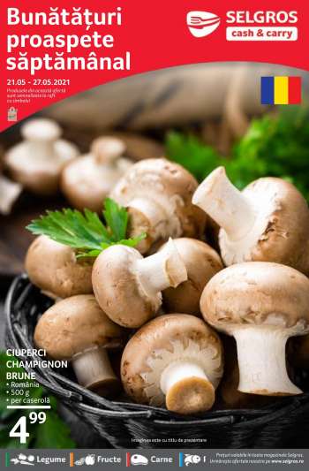 Cataloage Selgros - 21.05.2021 - 27.05.2021.