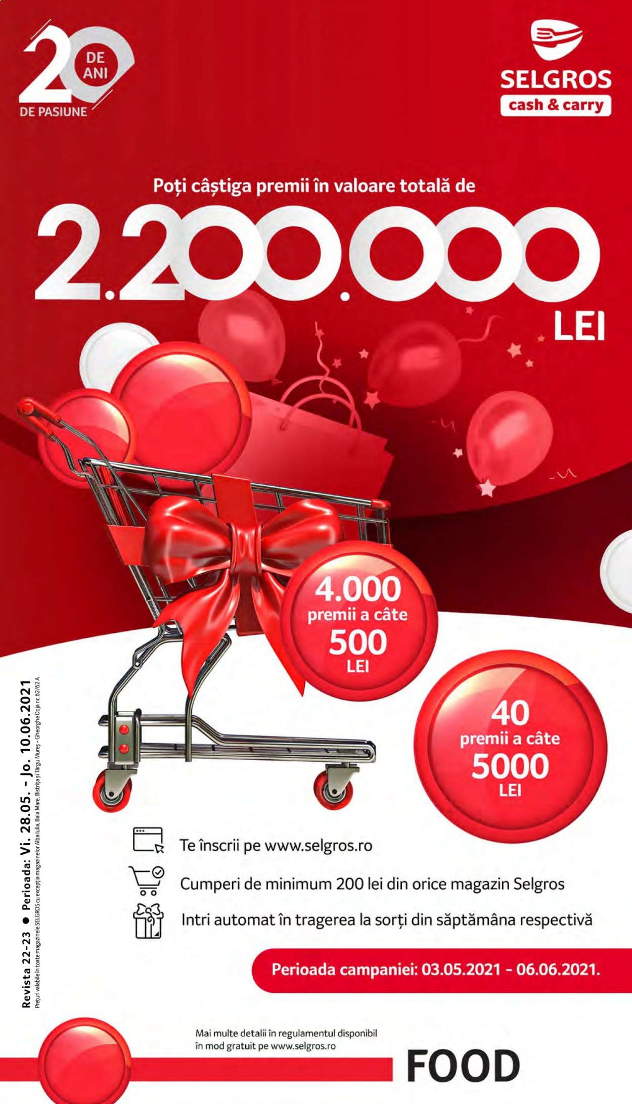 Catalog Selgros - 28.05.2021 - 10.06.2021. Pagina 1