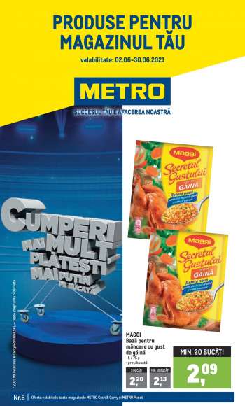 Cataloage Metro - 02.06.2021 - 30.06.2021.