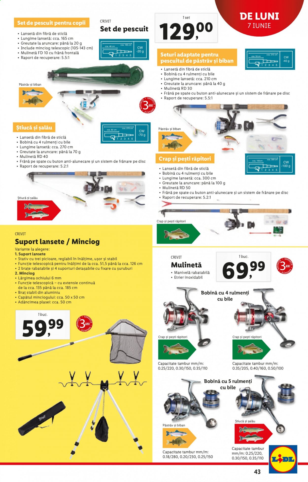 Catalog Lidl - 07.06.2021 - 13.06.2021. Pagina 43