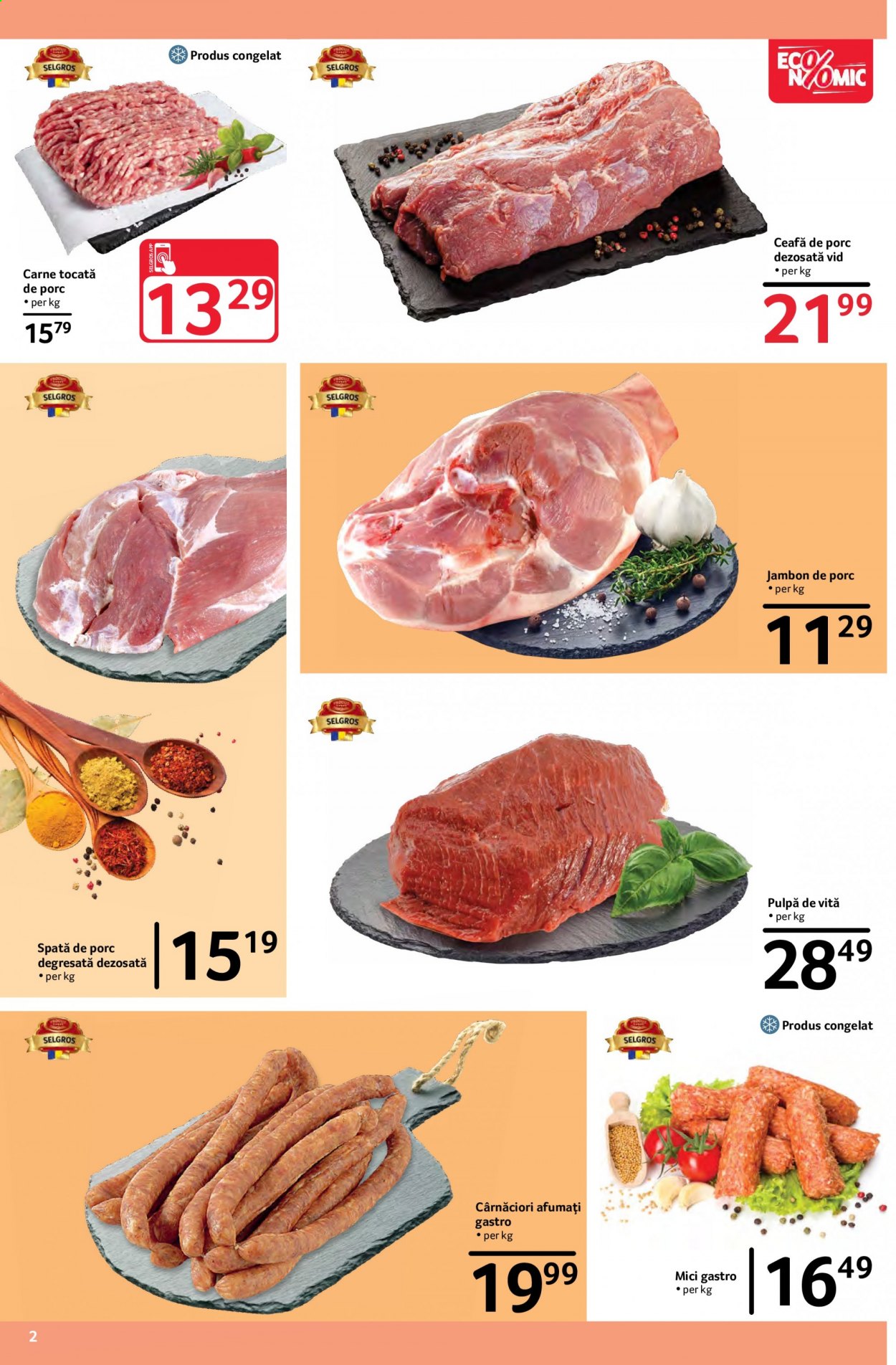 thumbnail - Cataloage Selgros - 01.06.2021 - 30.06.2021 - Produse în vânzare - carne tocată de porc, carne tocată, carne de porc, spată de porc, ceafă de porc, cârnaţi. Pagina 2.