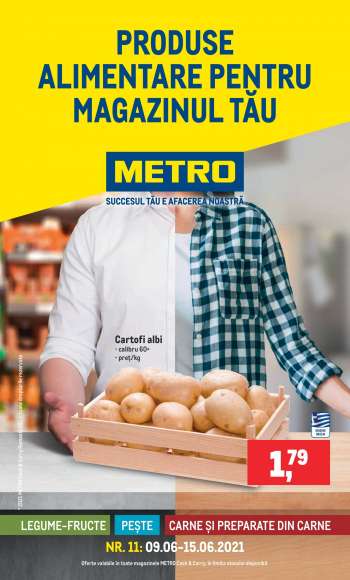 Cataloage Metro - 09.06.2021 - 15.06.2021.